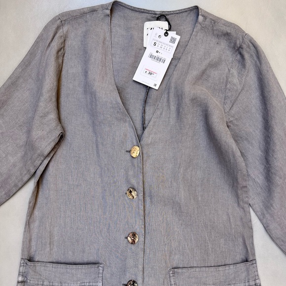 Zara Lillian Linen Jumpsuit - Picture 5 of 6